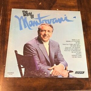 The World of Mantovani Vinyl Record